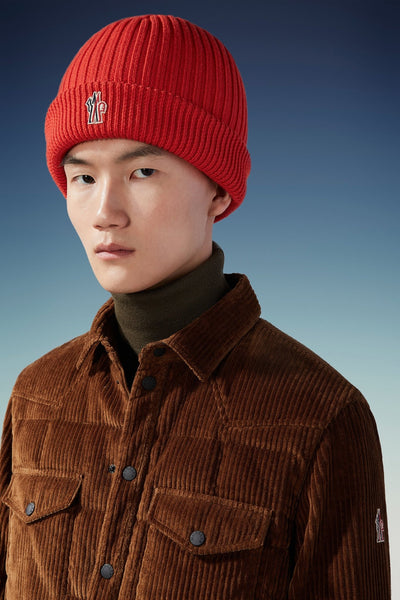 Moncler Grenoble - Bonnet Logo Pure Laine - Lothaire boutiques