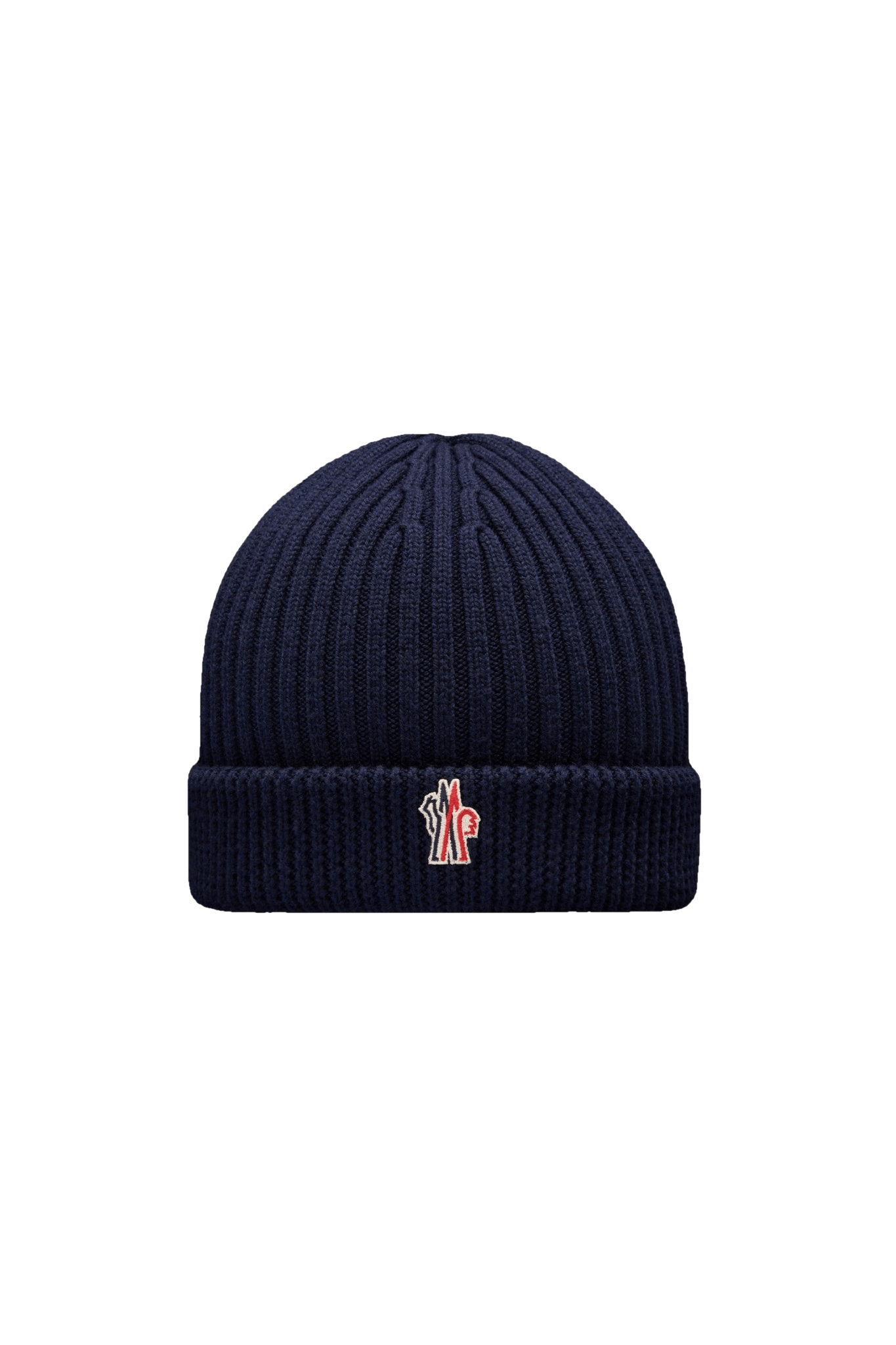 Moncler Grenoble - Bonnet navy Pure Laine - Lothaire boutiques