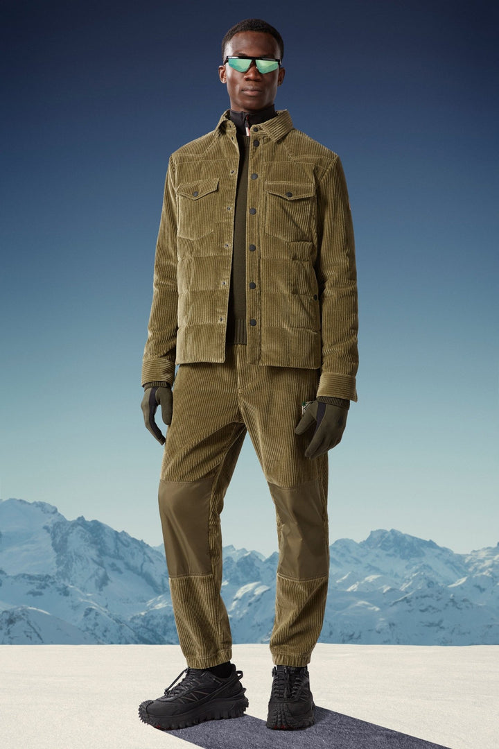 Moncler Grenoble - Pantalon Olive en velours côtelé - Lothaire