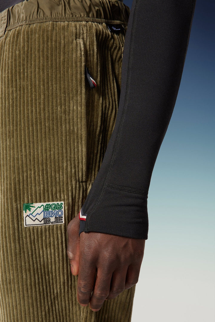Moncler Grenoble - Pantalon Olive en velours côtelé - Lothaire