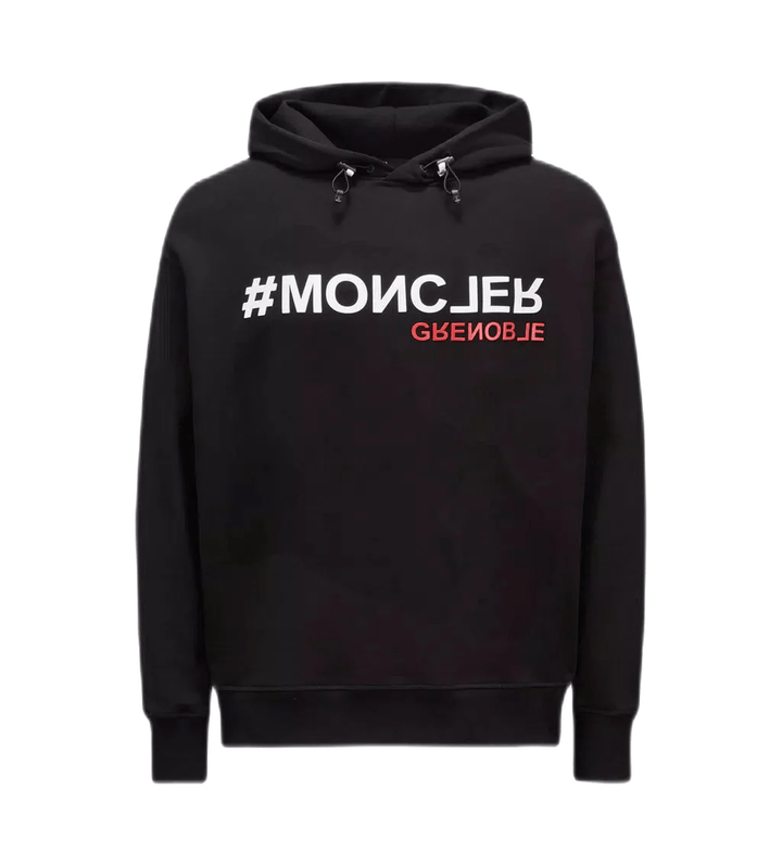 Moncler Grenoble - Sweat à capuche black à logo - Lothaire