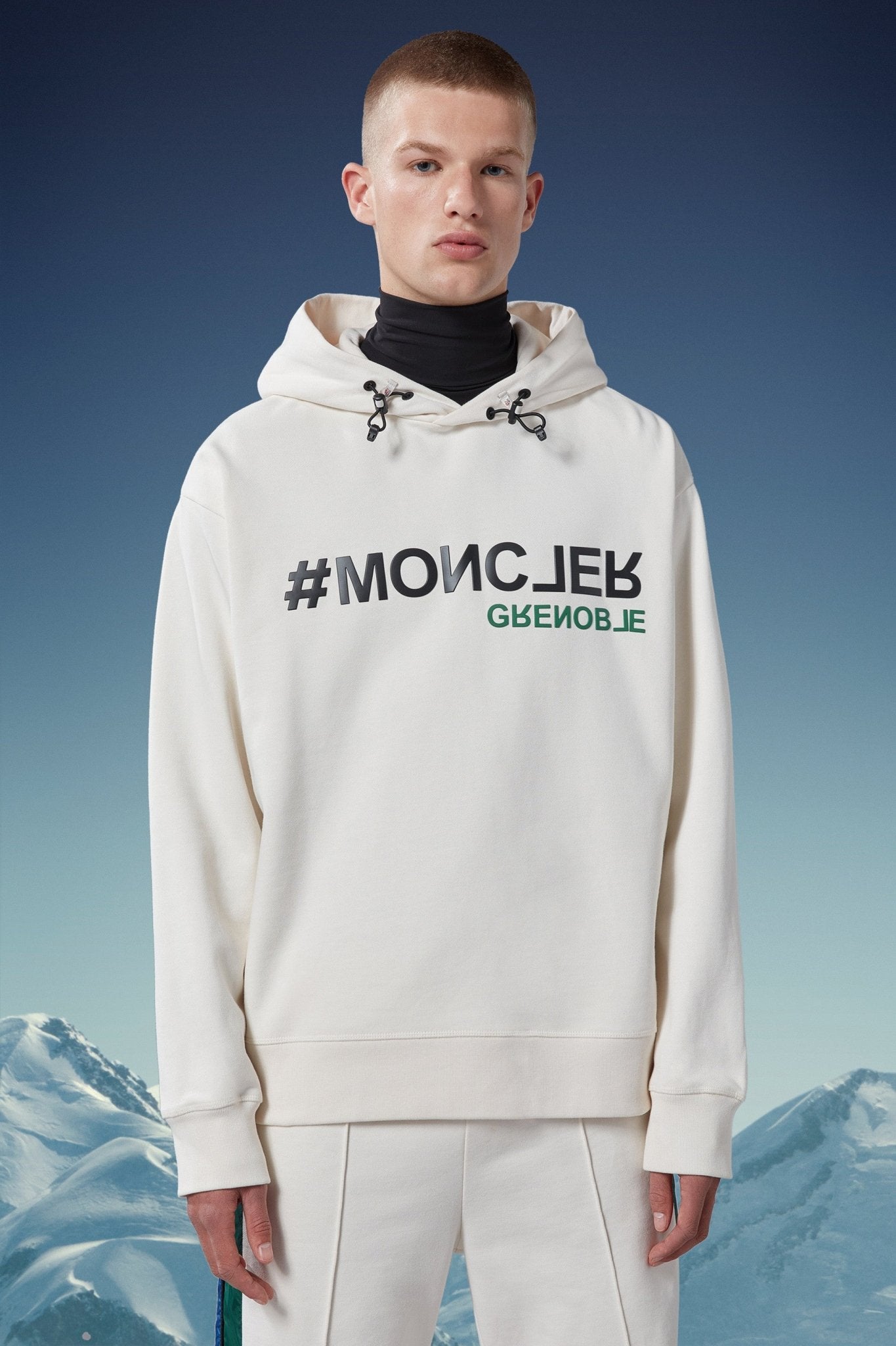 Moncler Grenoble - Sweat à capuche logo - Lothaire