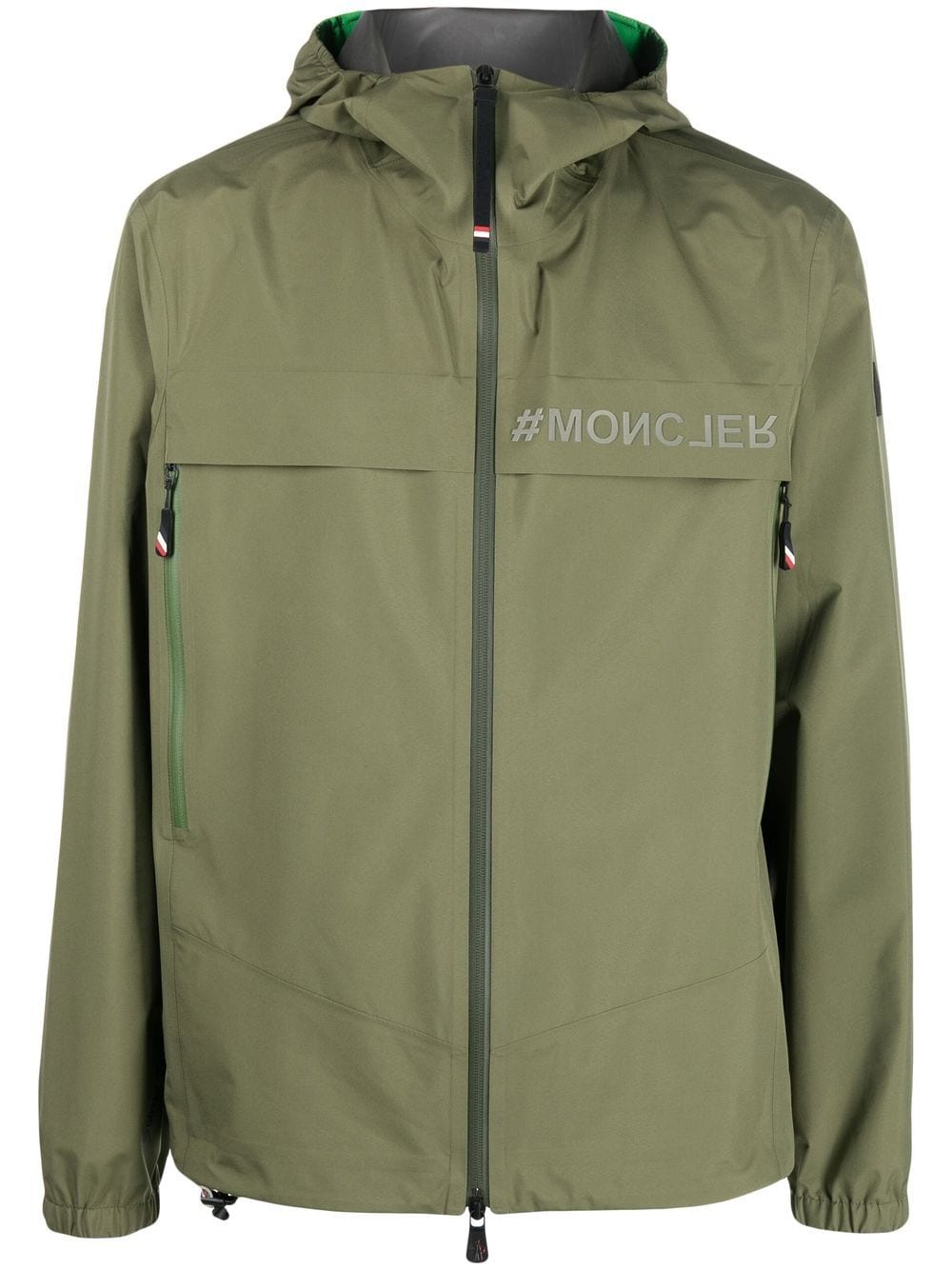 Moncler Grenoble Veste à logo imprimé - Lothaire