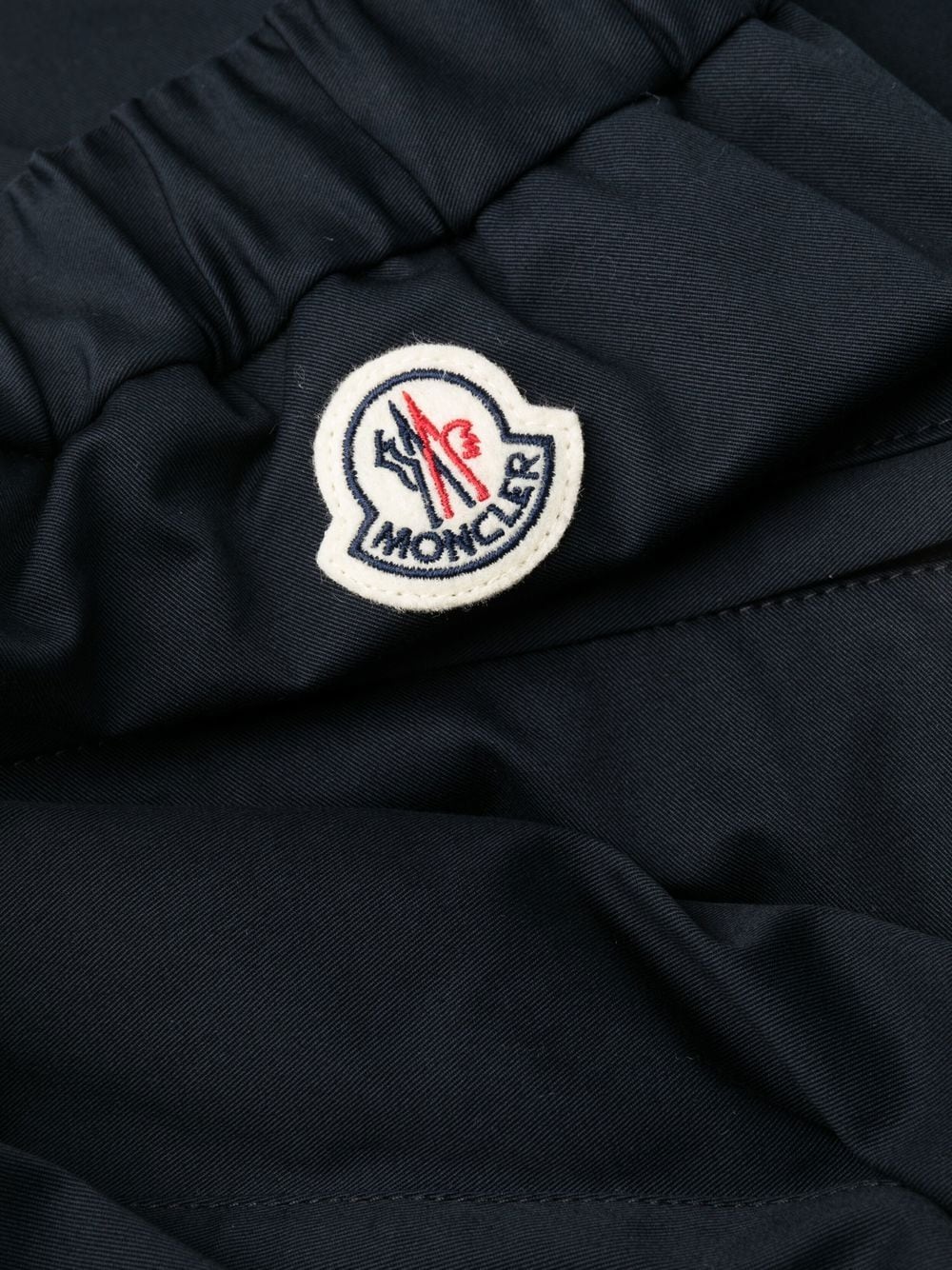 Moncler - Pantalon en gabardine navy - Lothaire