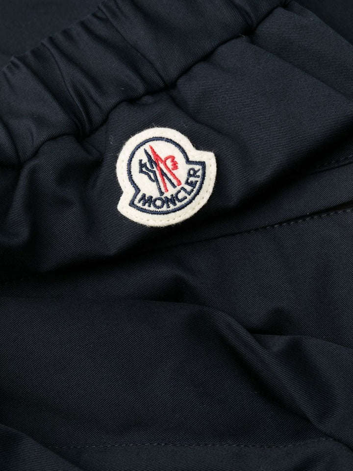 Moncler - Pantalon en gabardine navy - Lothaire