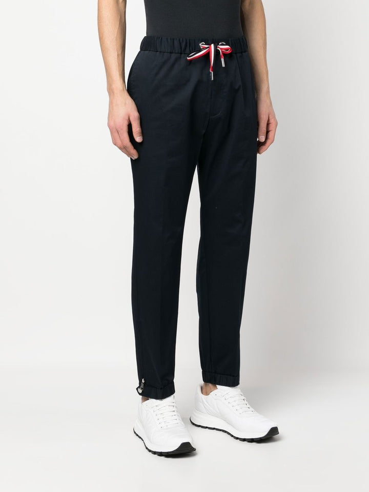 Moncler - Pantalon en gabardine navy - Lothaire