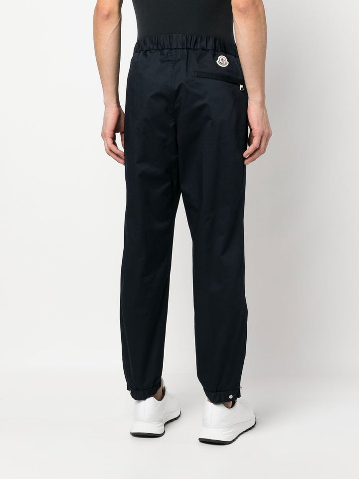 Moncler - Pantalon en gabardine navy - Lothaire
