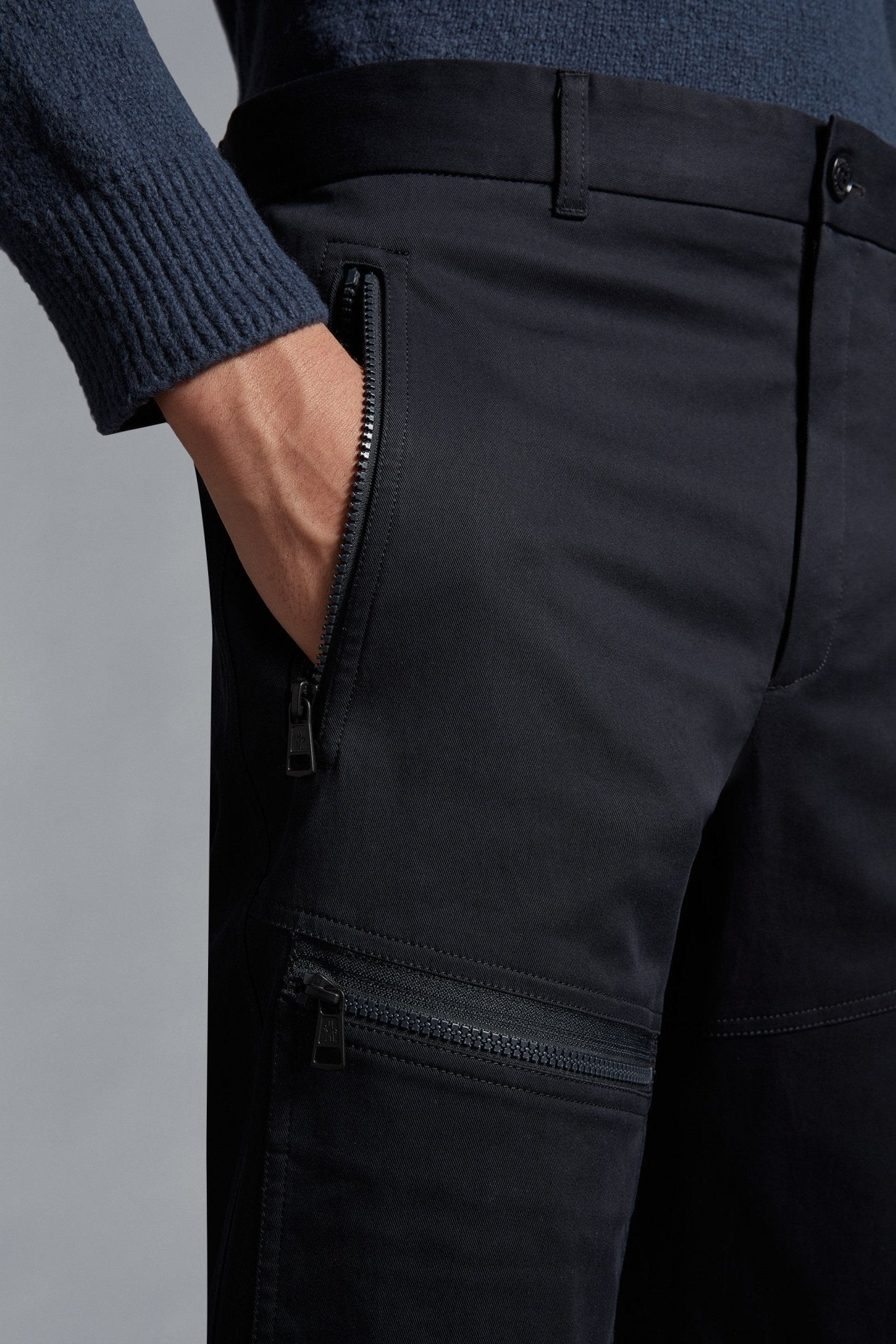 Moncler - Pantalon Navy coton - Lothaire