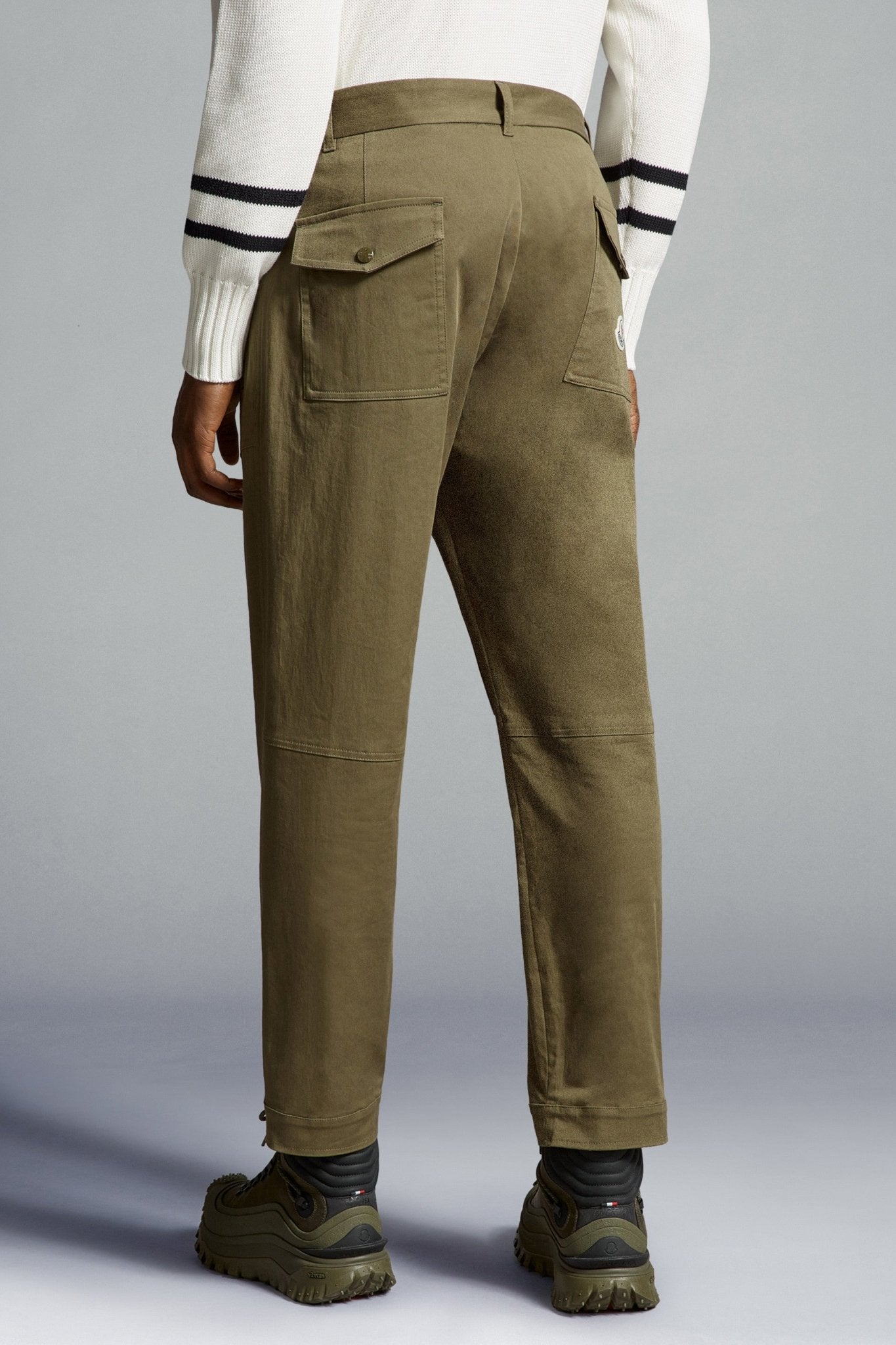 Moncler - Pantalon Olive coton - Lothaire