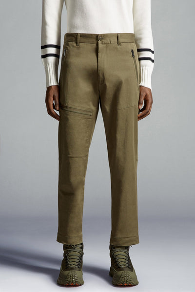 Moncler - Pantalon Olive coton - Lothaire