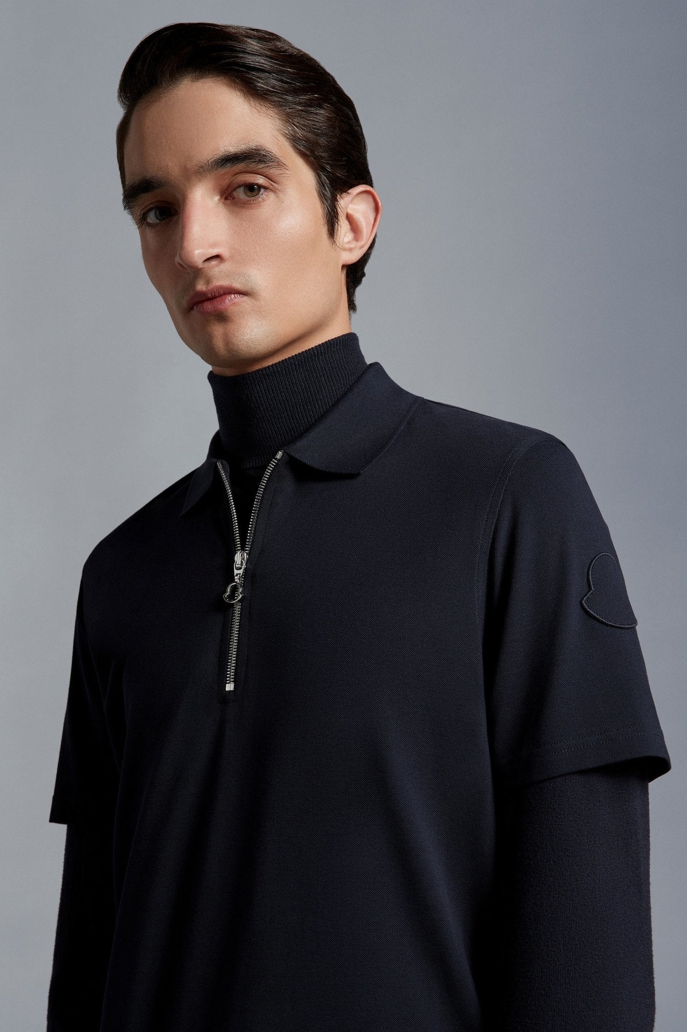 Moncler Polo basique Marine - Lothaire