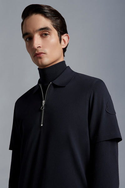 Moncler Polo basique Marine - Lothaire