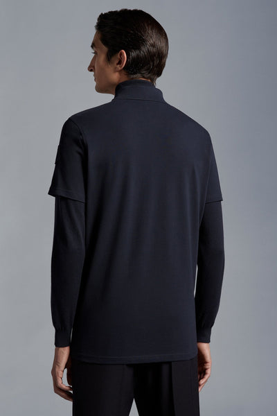Moncler Polo basique Marine - Lothaire