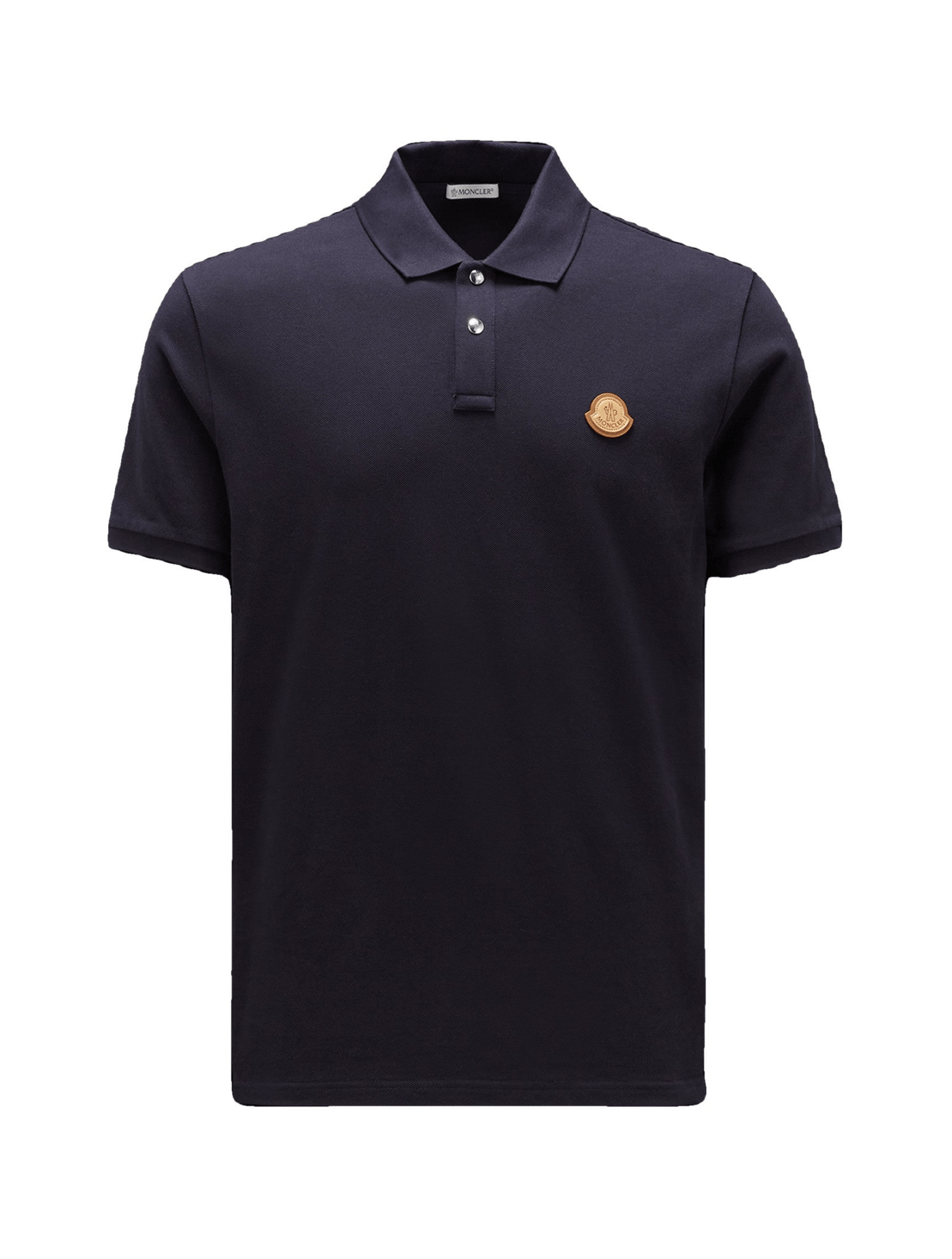 Moncler Polo marine avec logo - Lothaire