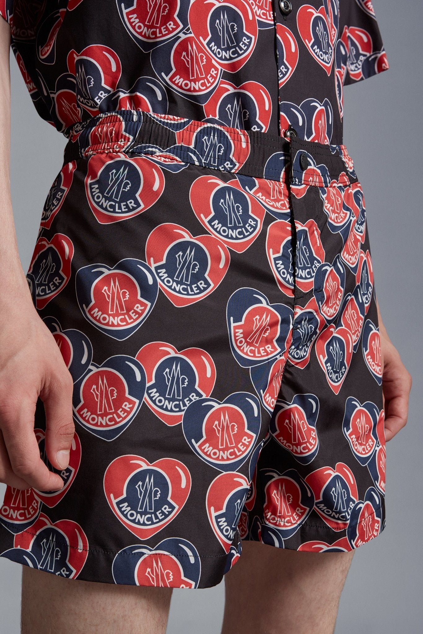 Moncler - Short de bain à imprimé Moncoeur - Lothaire