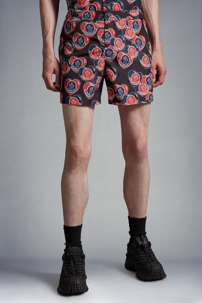 Moncler - Short de bain à imprimé Moncoeur - Lothaire