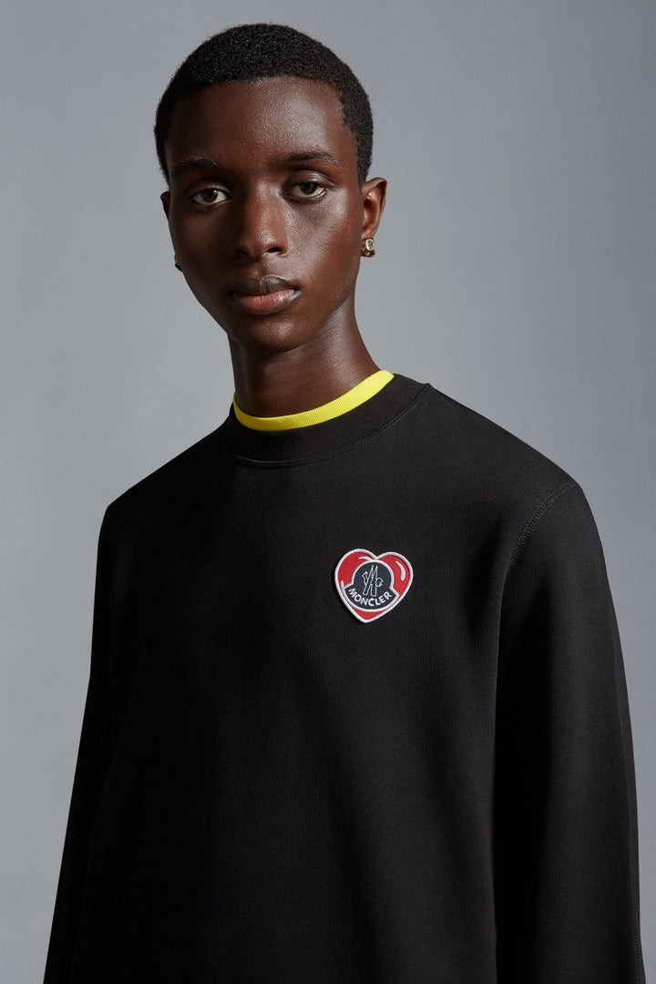 Moncler Sweat à logo Black - Lothaire
