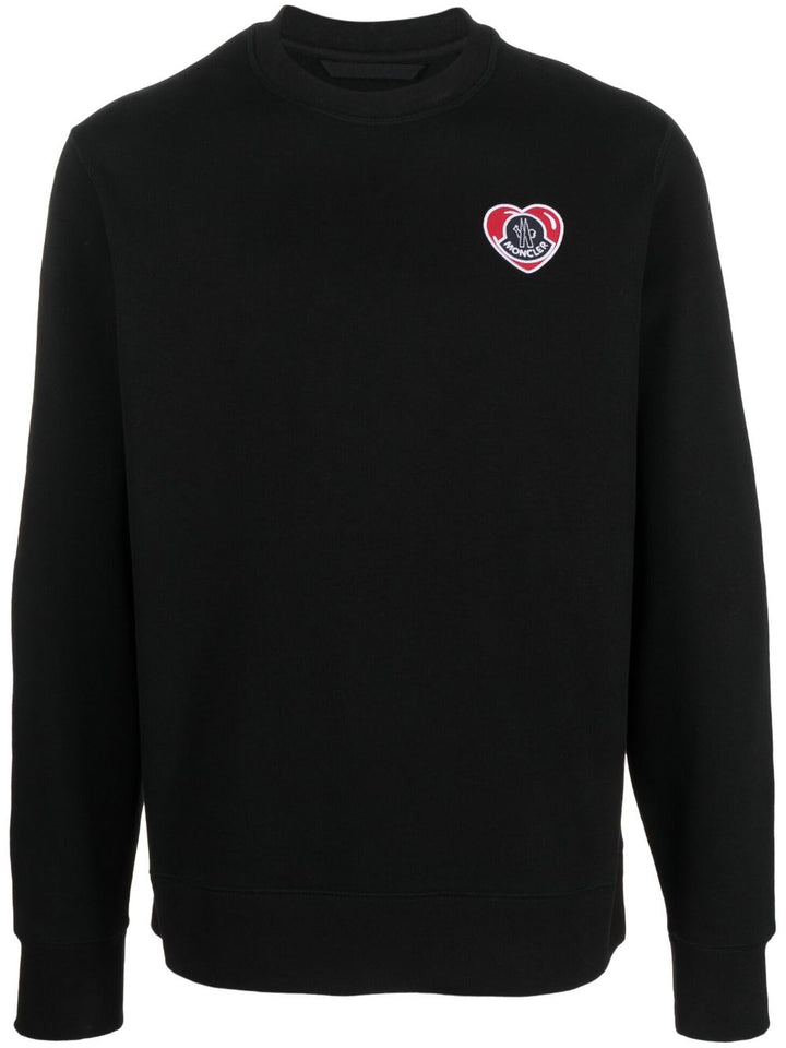 Moncler Sweat à logo Black - Lothaire