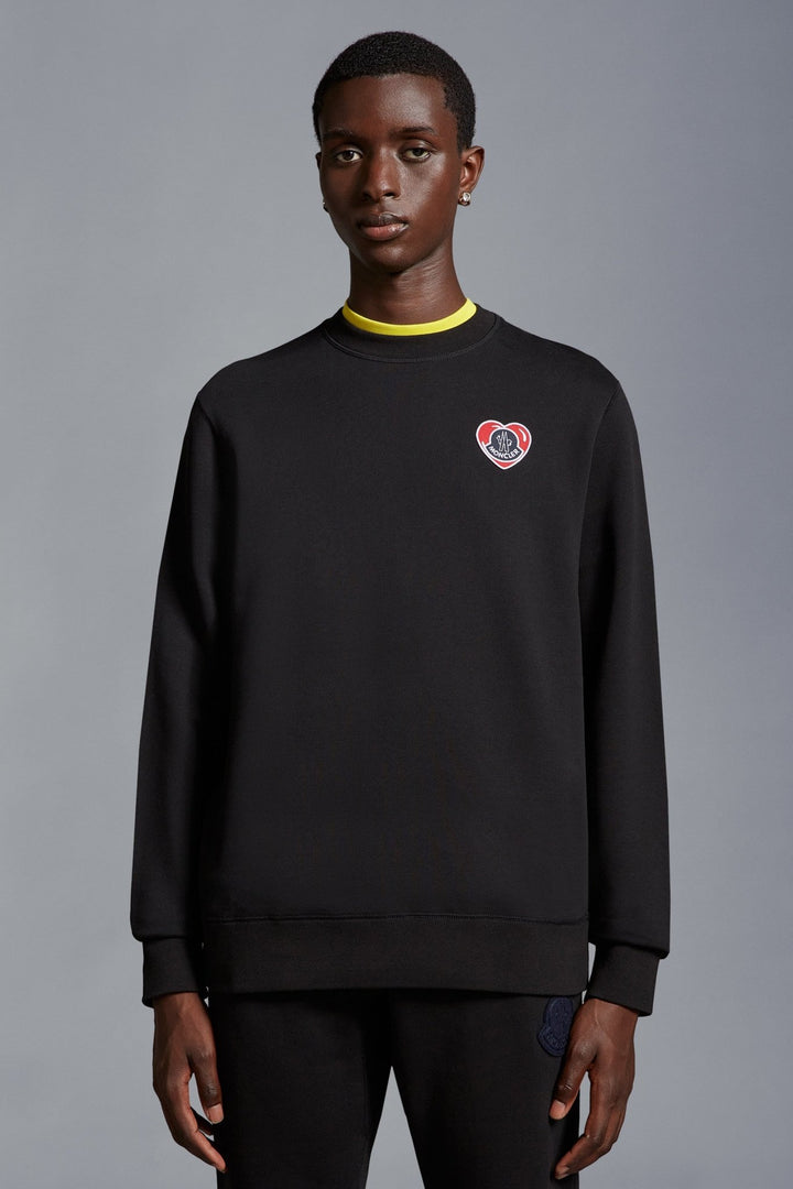 Moncler Sweat à logo Black - Lothaire
