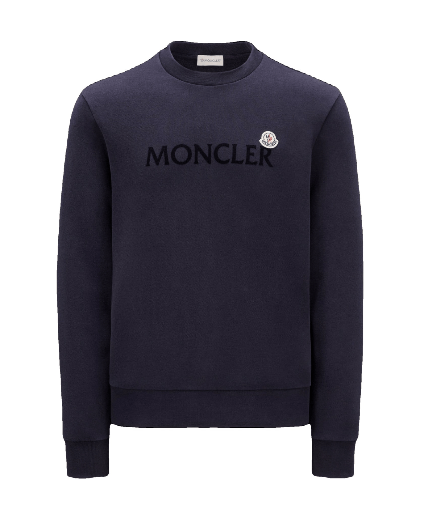 Moncler Sweat Navy à patch logo - Lothaire