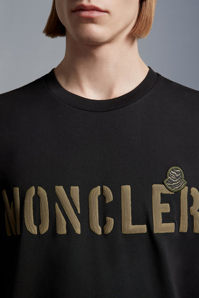 Moncler - T-shirt Black à logo - Lothaire