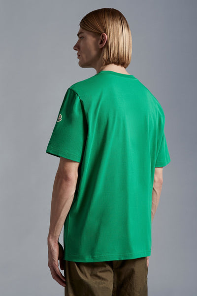 Moncler - T-shirt Green à logo - Lothaire