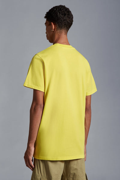 Moncler - T-shirt logo Coeur Open Yellow - Lothaire