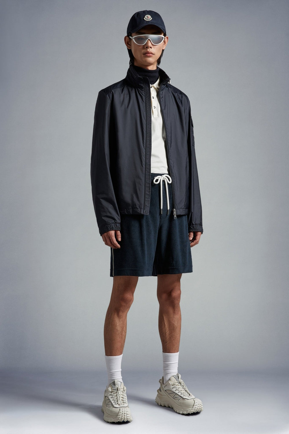 Moncler - Veste imperméable Jumeaux Navy - Lothaire