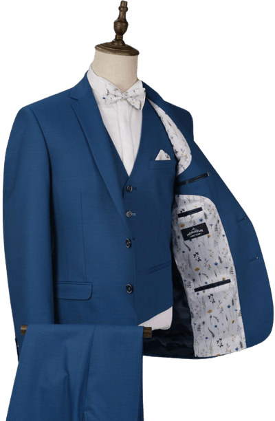 Monsieur Hector Costume Bleu Canard Louis 3046 - Lothaire