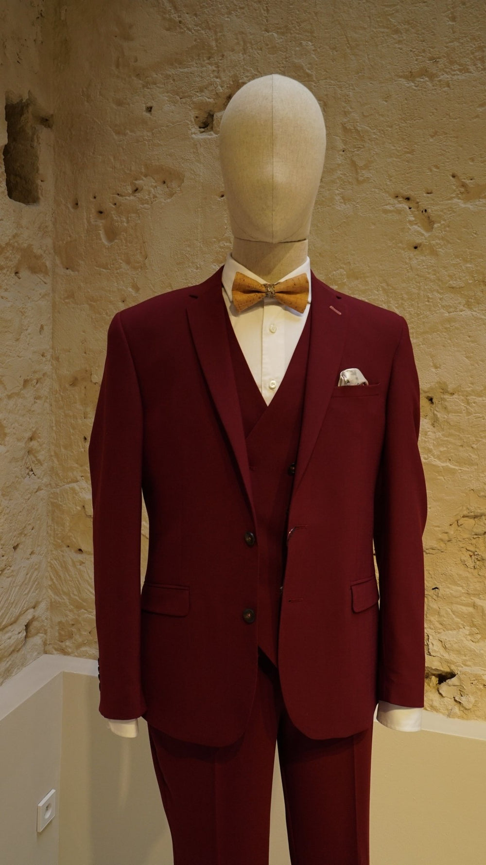 Monsieur Hector Costume Pourpre Louis 3046 - Lothaire