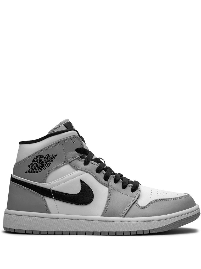 Nike Baskets Air Jordan 1 Mid Light Smoke Grey Lothaire