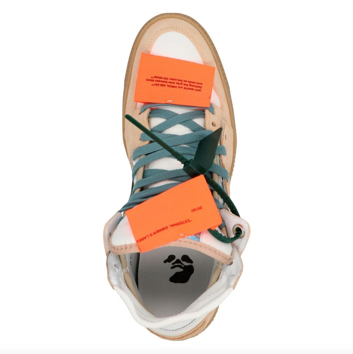 Off-white Baskets montantes en daim à motif Arrows - Lothaire