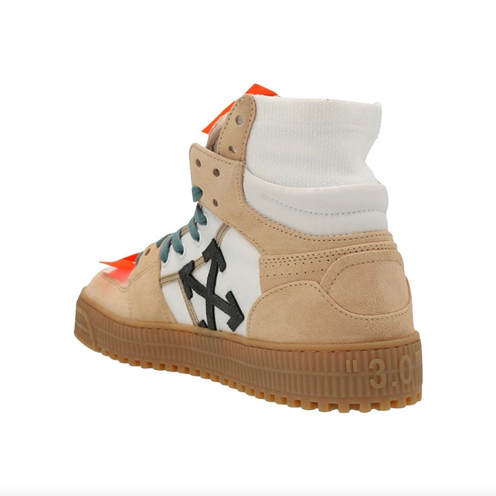 Off-white Baskets montantes en daim à motif Arrows - Lothaire