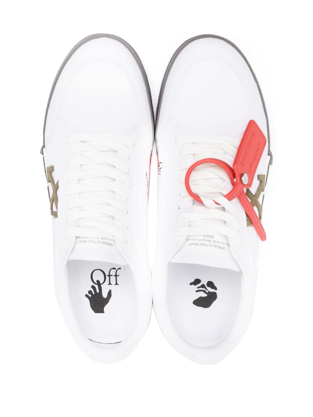 Off-white Baskets White Vulcanized - Lothaire