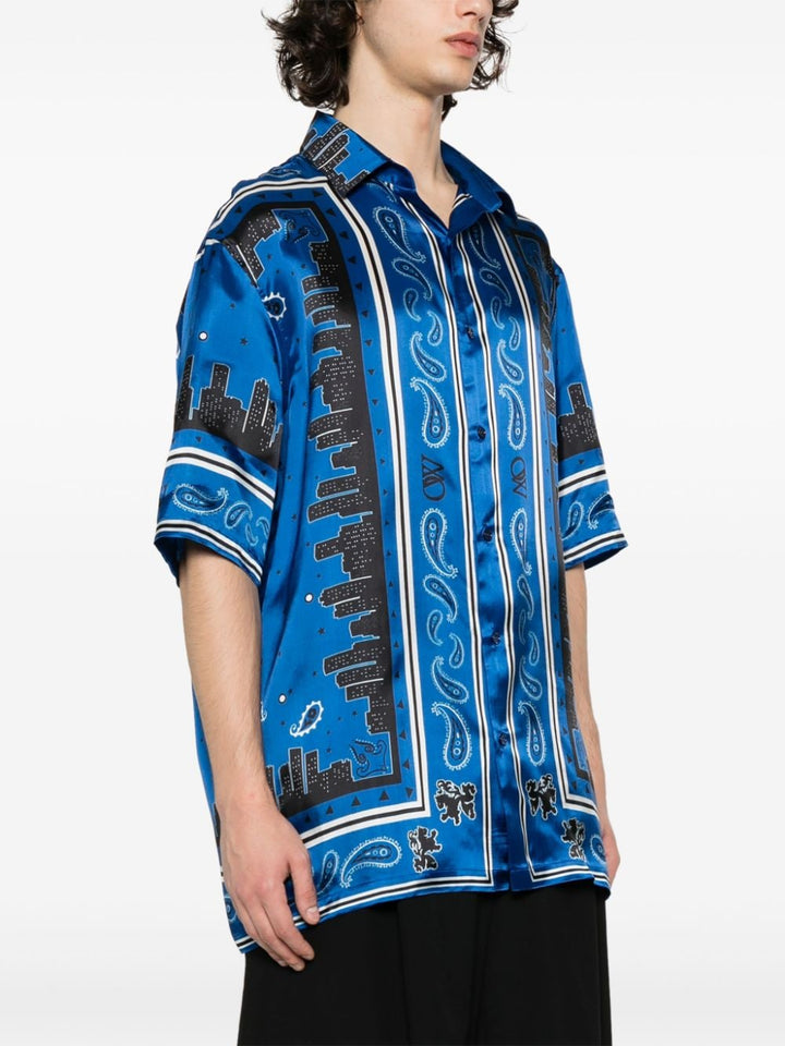 Off White - Chemise à imprimé bandana - Lothaire