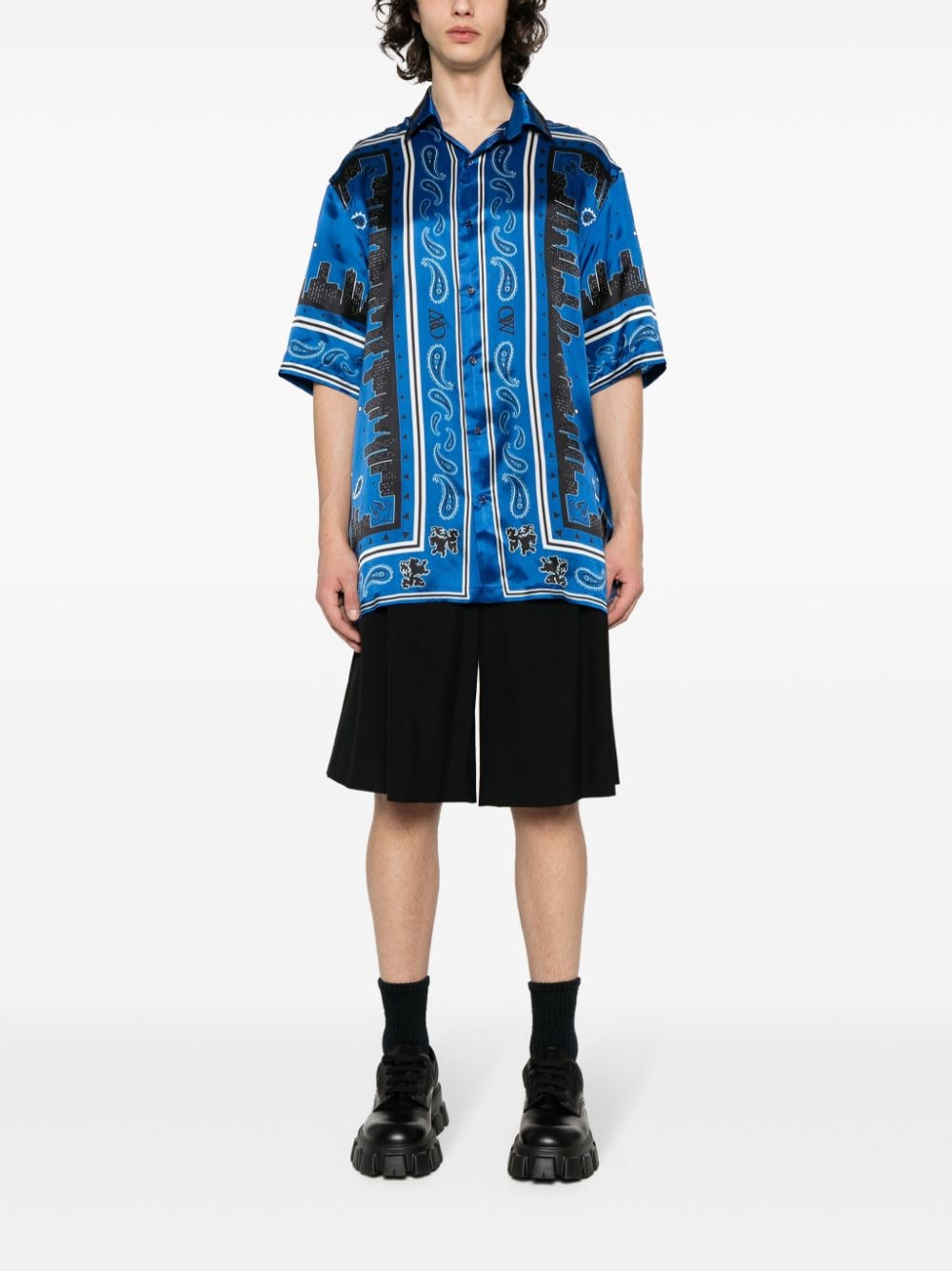 Off White - Chemise à imprimé bandana - Lothaire