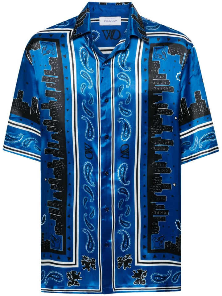 Off White - Chemise à imprimé bandana - Lothaire