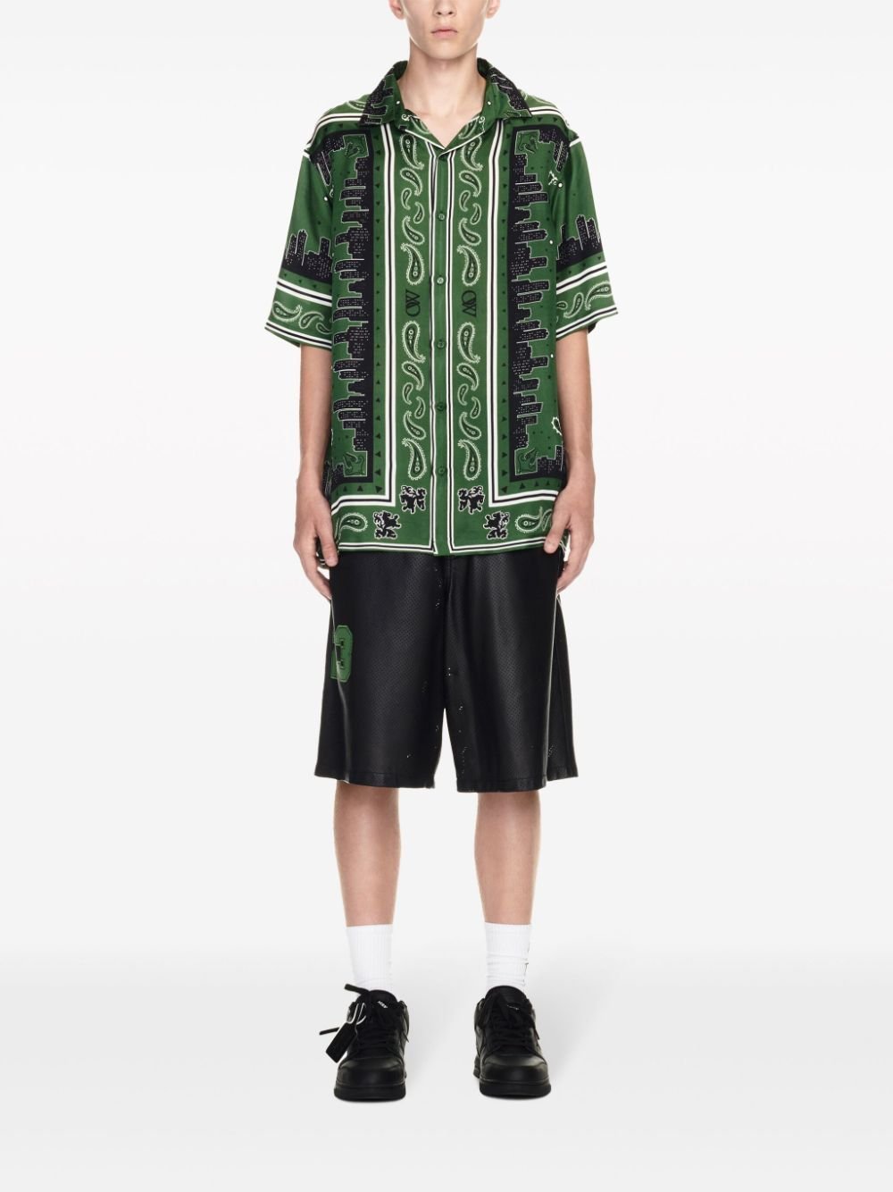 Off White - Chemise bandana bowling - Lothaire