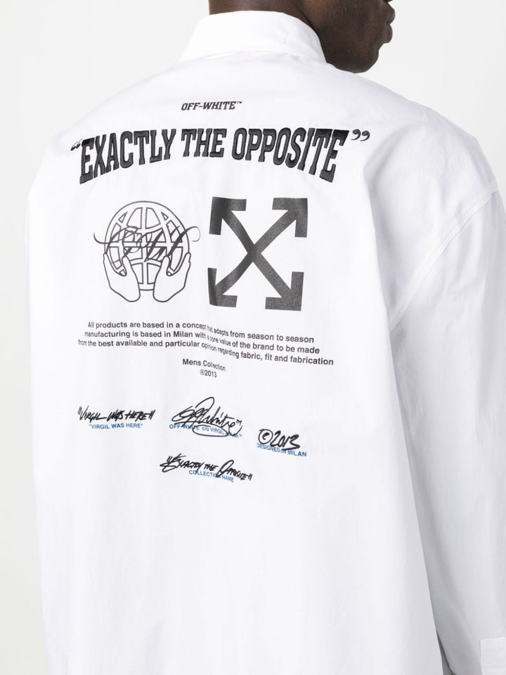 Off-White Chemise Exact Opp en coton - Lothaire