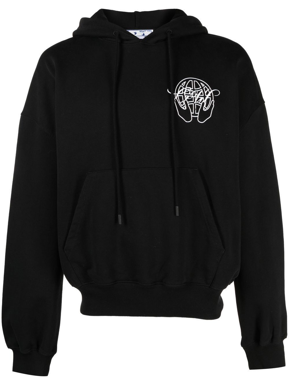 Off-White Hoodie à motif Arrows Black - Lothaire