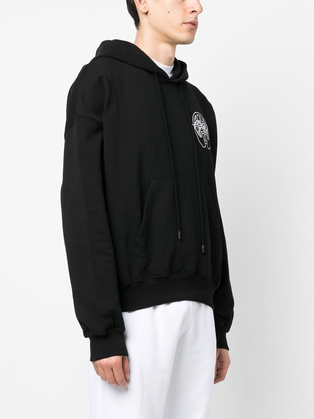 Off-White Hoodie à motif Arrows Black - Lothaire