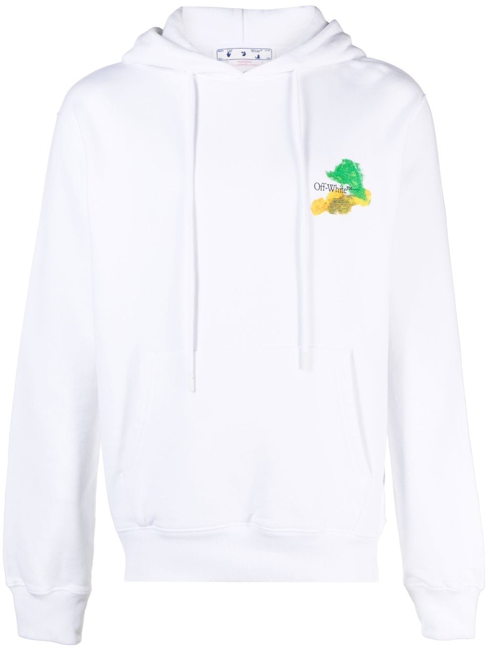 Off-White Hoodie en coton à imprimé Arrows - Lothaire