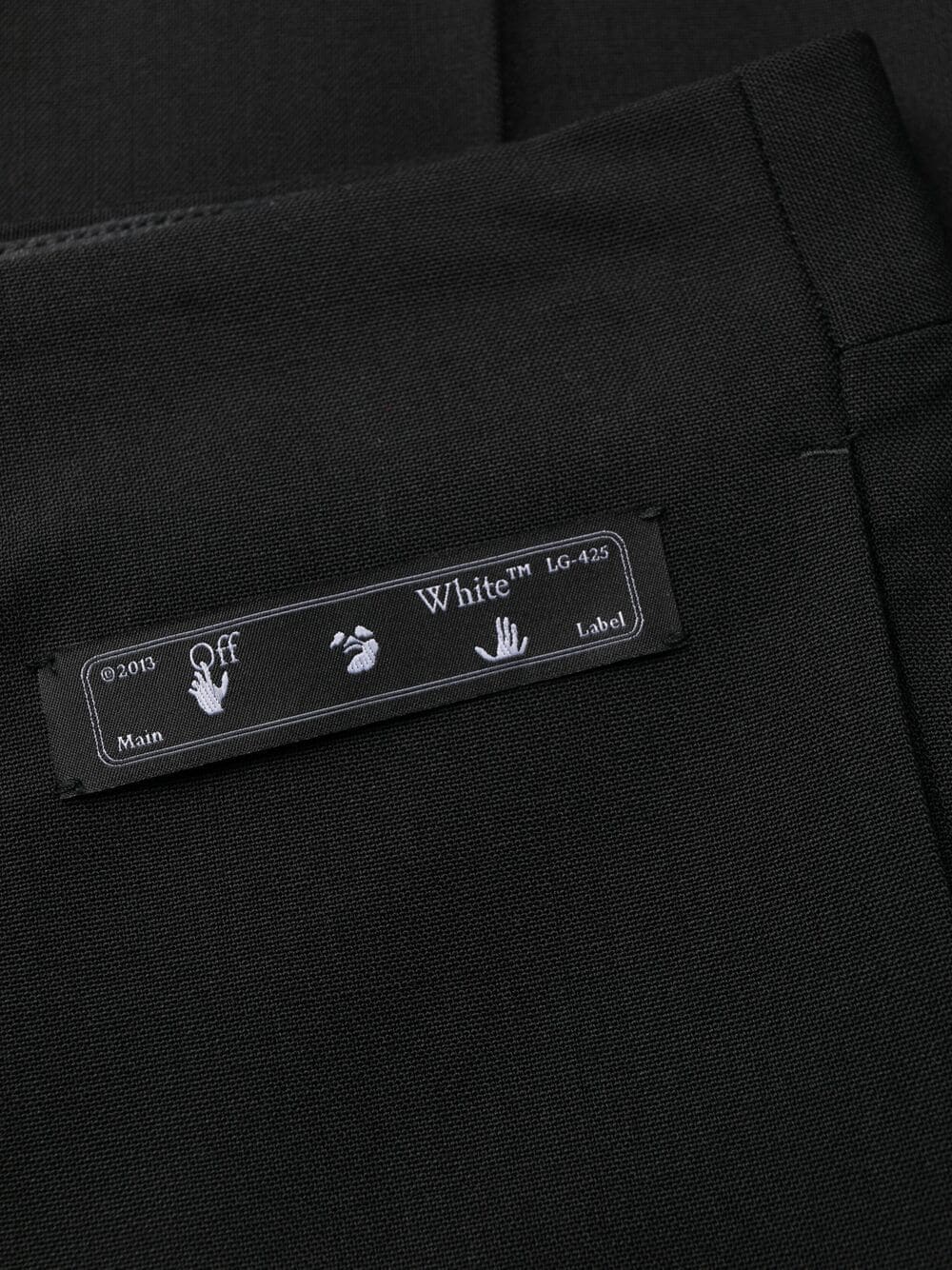 Off-white Pantalon à patch logo - Lothaire