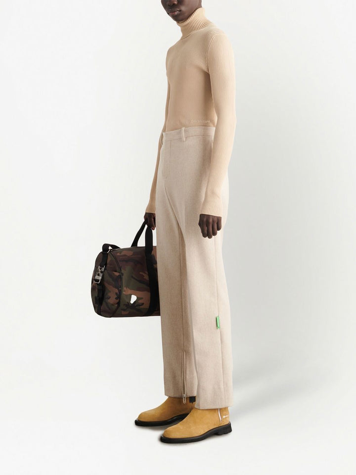 Off-white Pantalon slim à patch logo - Lothaire boutiques