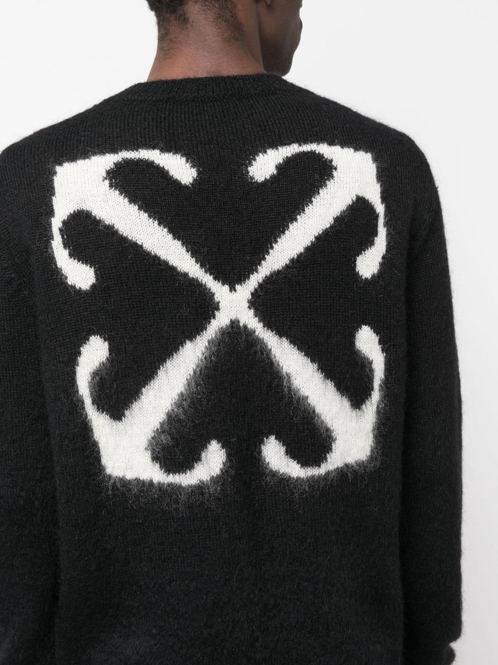 Off-White Pull en maille intarsia - Lothaire