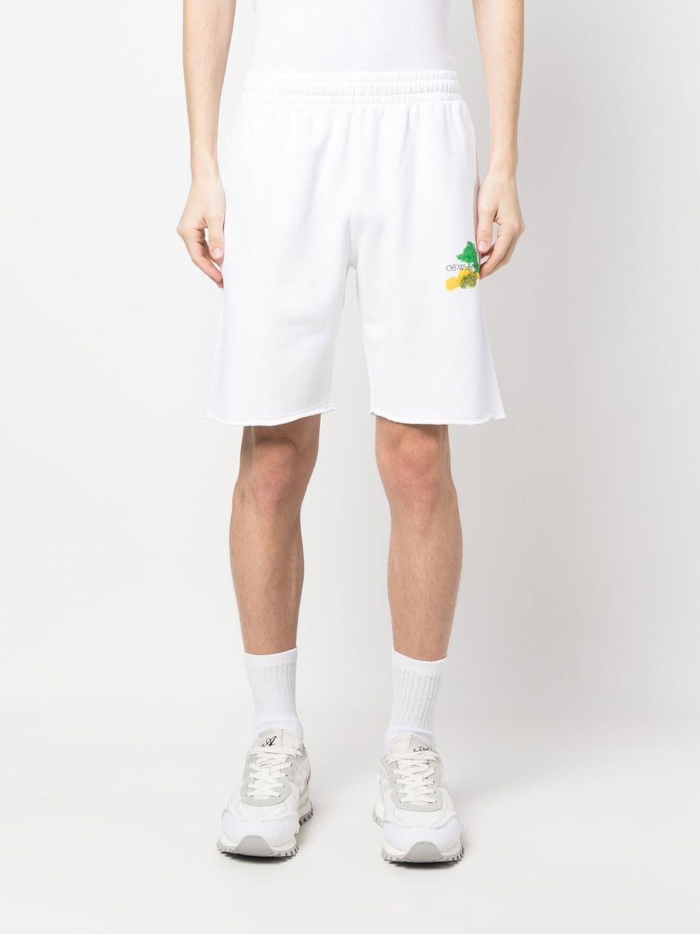 Off-White Short de jogging Brush Arrows - Lothaire