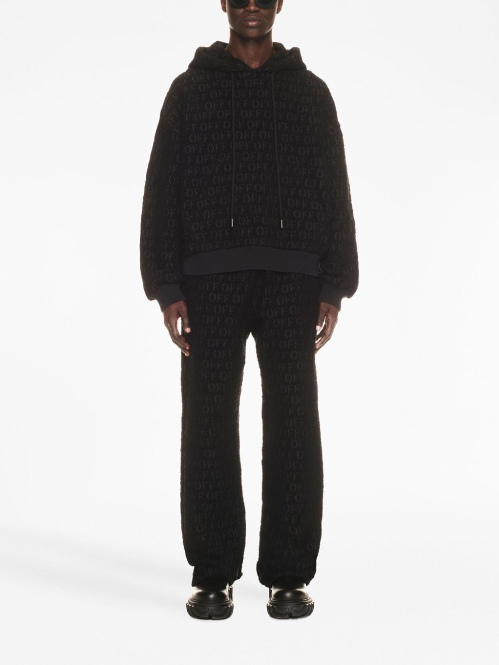 Off-White Sweat à capuche Black - Lothaire