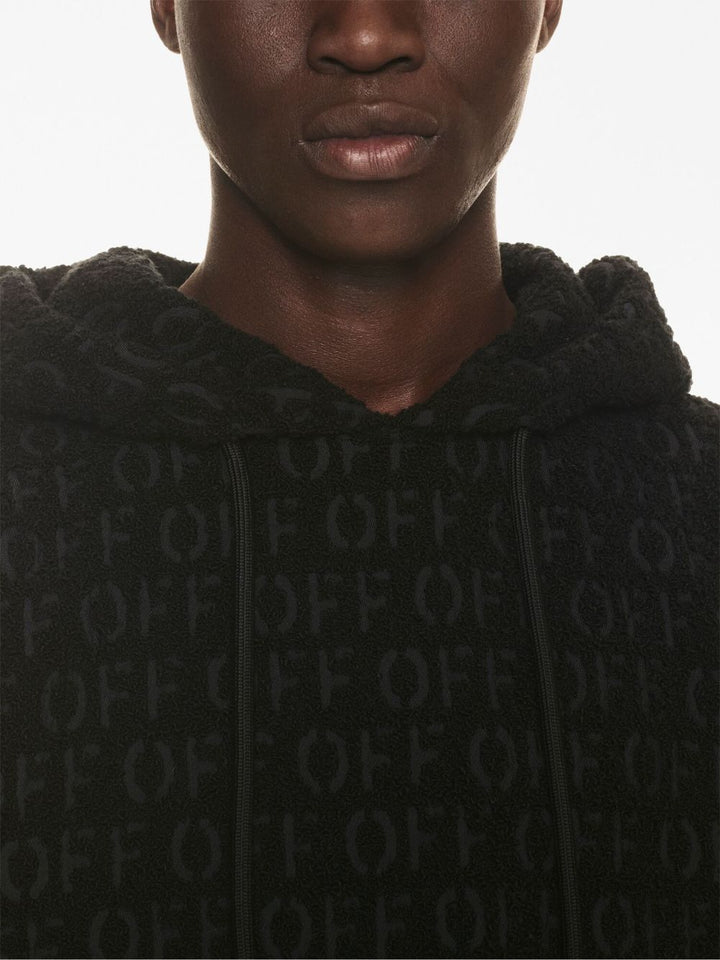 Off-White Sweat à capuche Black - Lothaire