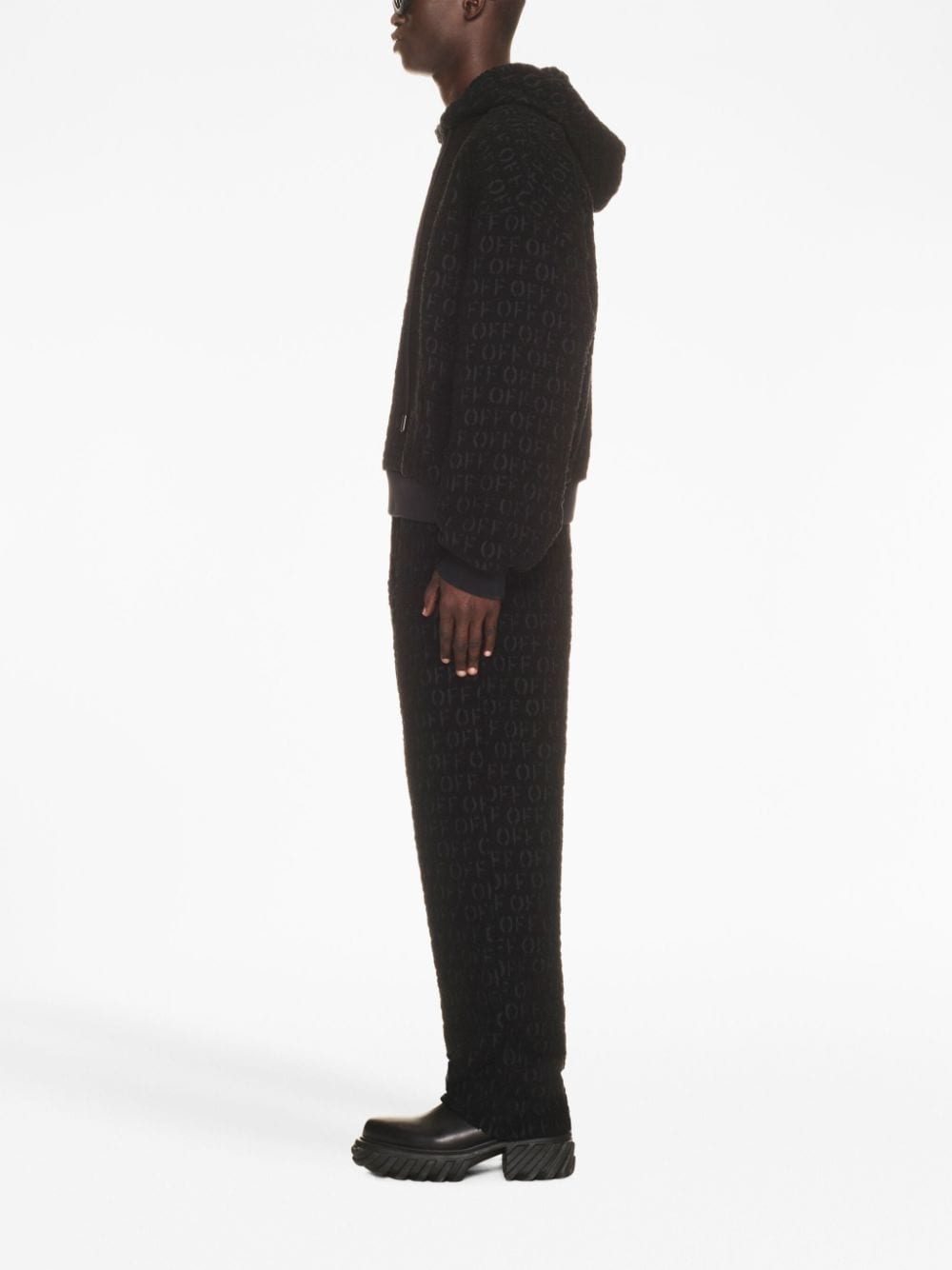 Off-White Sweat à capuche Black - Lothaire