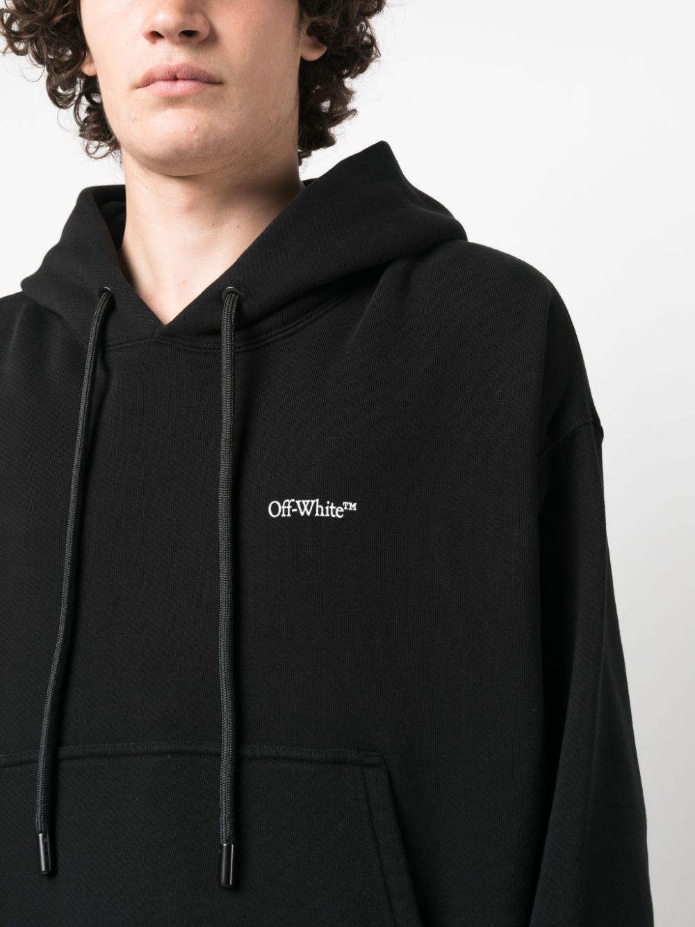 Off-White Sweat à capuche Scratch Arrow - Lothaire